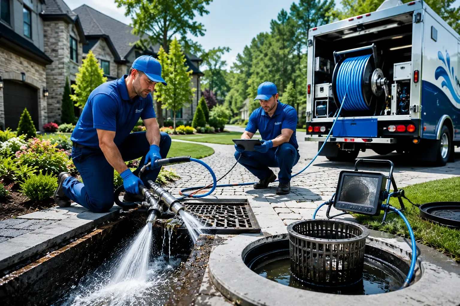 Local outdoor drain cleaning professionals in Victor, WV